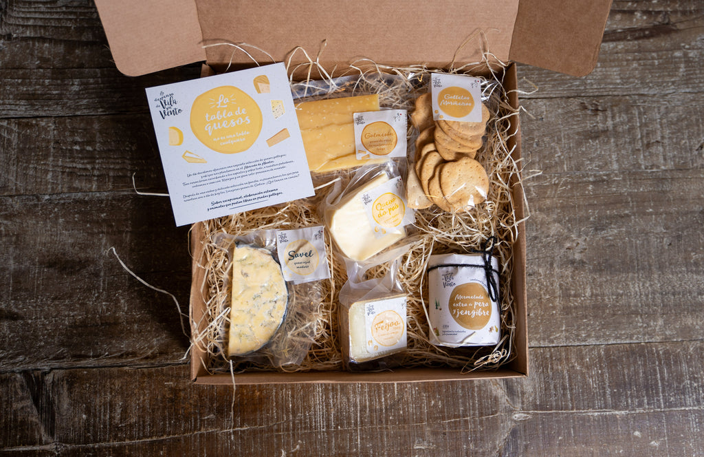 Tabla de quesos gallegos La Despensa de Vila Sen Vento